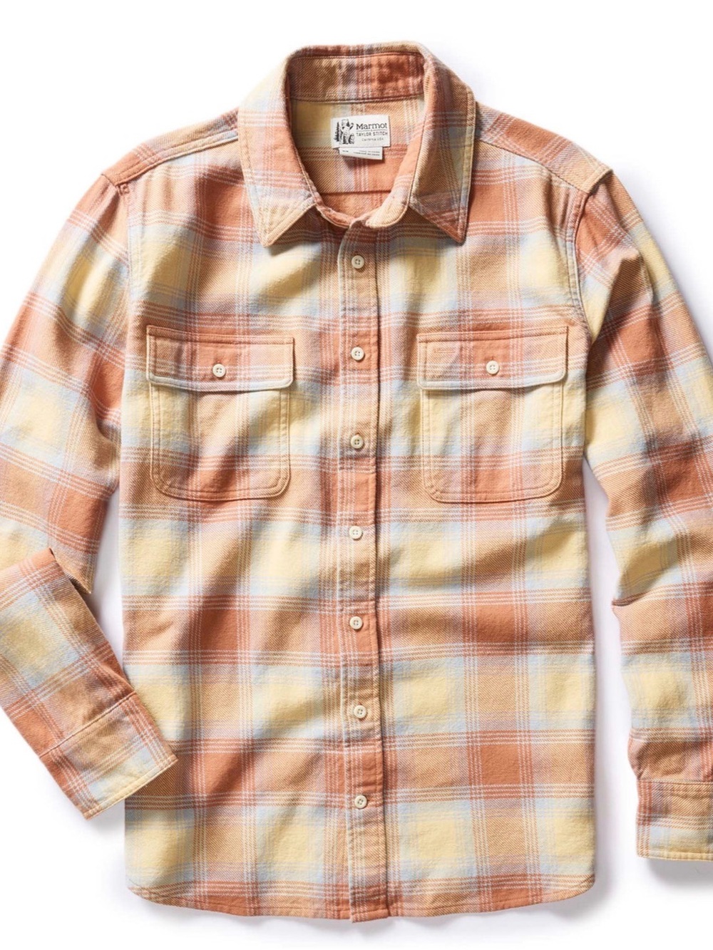 Marmot & Taylor Stitch - The Ledge Shirt in Sunrise - XL / 44